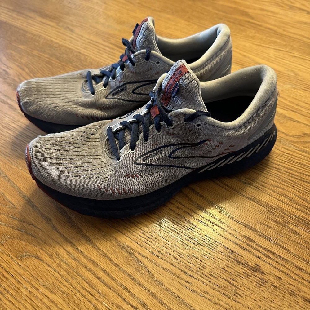 Brooks Glycerin GTS 19 Running‎ Shoes / Grey-Peacoat / Mens 9